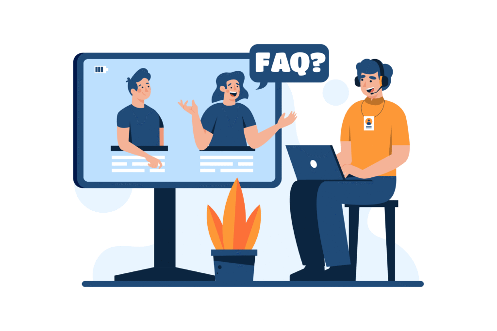 Q&A about faq online